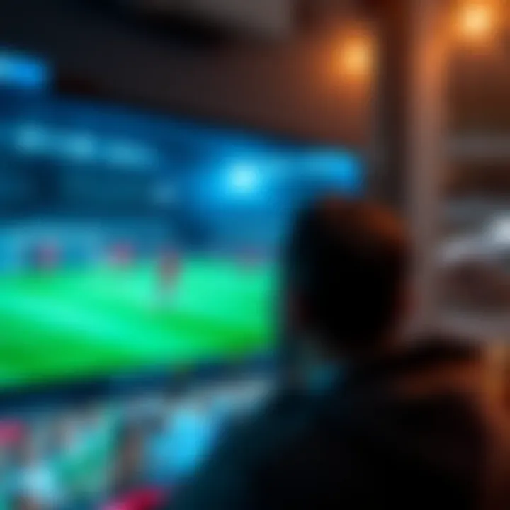 Exploring Live Streaming Interfaces Live football streaming interface with match highlights