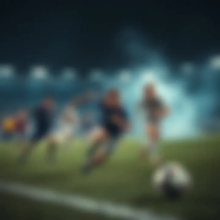 Key Teams Competing Key teams competing on the field