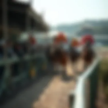 Historical Significance of Horse Racing in Korea Traditional horse racing scene in Korea showcasing historical significance