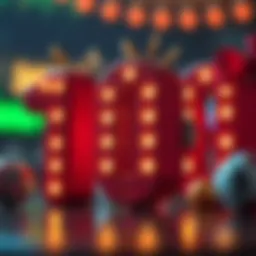 Symbolic representation of lottery winning numbers