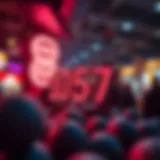 Conceptual representation of lottery number significance