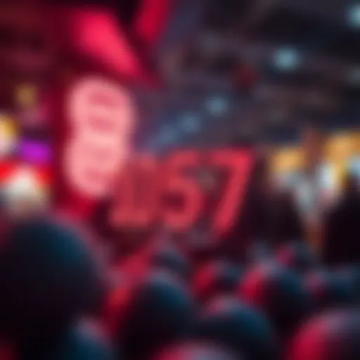 Conceptual representation of lottery number significance