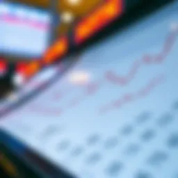 An analytical chart showcasing lottery number trends