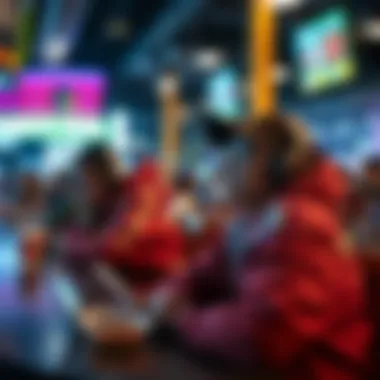 Graphical depiction of unexpected outcomes from lottery wins