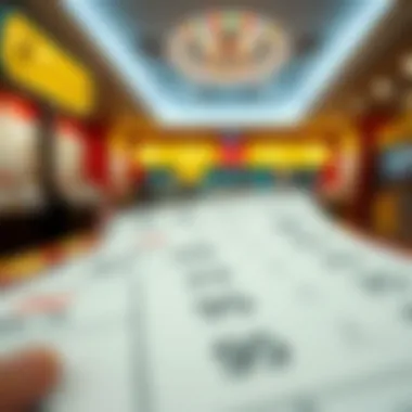 Verification Process for Lotto Second Prize Illustration of a lottery ticket with check marks