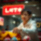 A captivating visual representation of the South Korean Lotto concept.