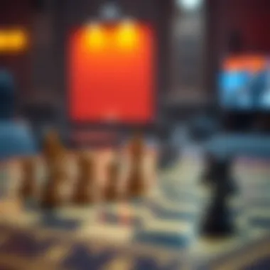 Exploring Betting Strategies A strategic board game symbolizing betting strategies.