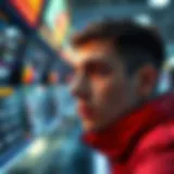 Exploring the Interface of a Lottery Number Generator A visual representation of a lottery number generator interface showcasing its features