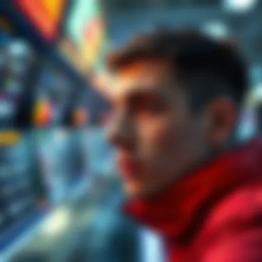 Exploring the Interface of a Lottery Number Generator A visual representation of a lottery number generator interface showcasing its features