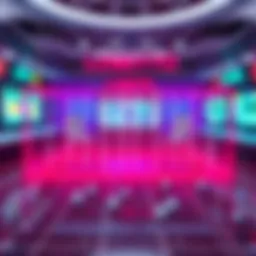 Visualization of lotto number prediction algorithm framework