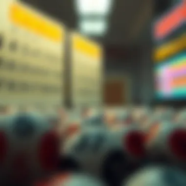 Patterns in Lottery Numbers Illustration showcasing patterns in lottery number selection