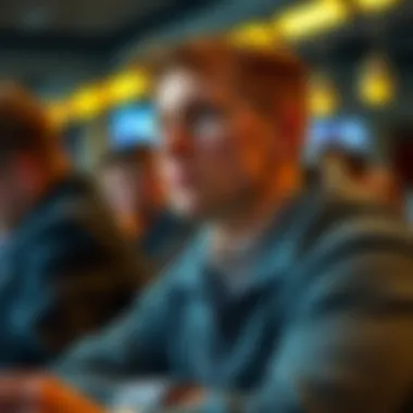 Thoughtful Moments in Individual Quizzes A thoughtful individual contemplating quiz questions