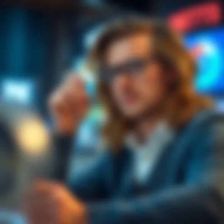 Strategizing for Lottery Success A thoughtful individual strategizing their lottery choices