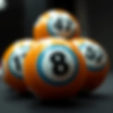 Winning Numbers of Australian Monday Lotto Visual representation of lottery balls with winning numbers