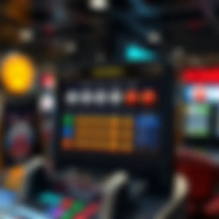 Powerball Betting Platform Interface Visual representation of a powerball betting platform interface