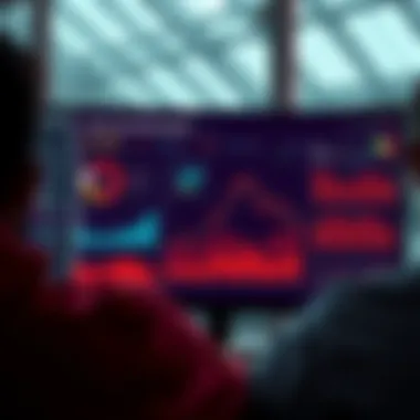 Real-Time Data Analytics User interface showcasing real-time data analytics