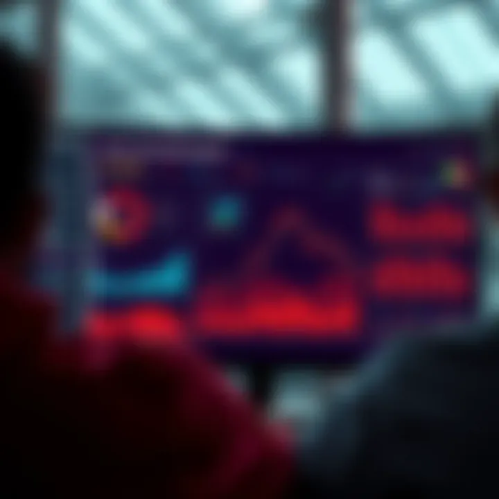 Real-Time Data Analytics User interface showcasing real-time data analytics