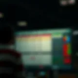 An analytical board displaying betting strategies