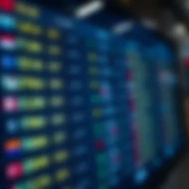 Understanding Sports Betting Odds A close-up view of various sports betting odds displayed on a digital screen