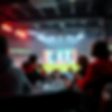 Illustration of betting culture and community