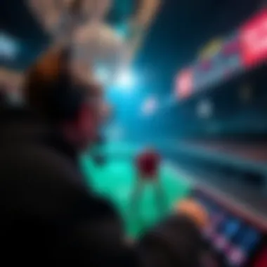 Visual representation of sports betting options