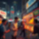 Illustration of Effective Communication in Toto Sites Communication Concept Illustration