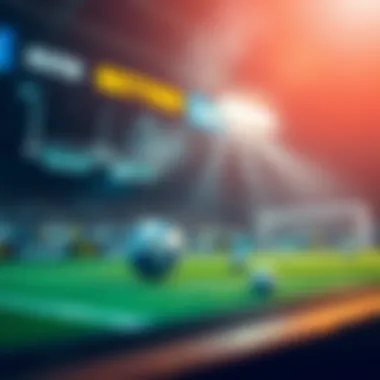 Diverse Scenarios in Lottery and Sports Betting An engaging image showcasing various betting scenarios and outcomes.