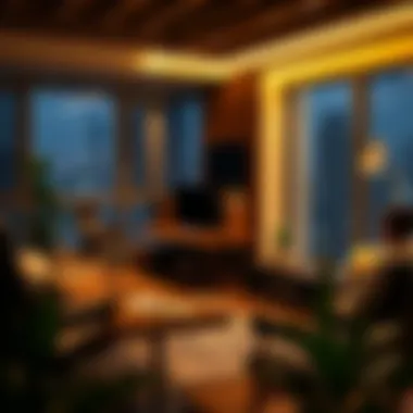 Serene Workspace for Investment Planning A serene workspace for planning investments